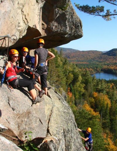 via ferrata_vallée bras-du-nord